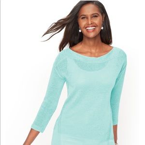 Talbots Linen Sweater